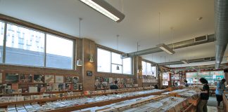Dusty Groove Store Interior