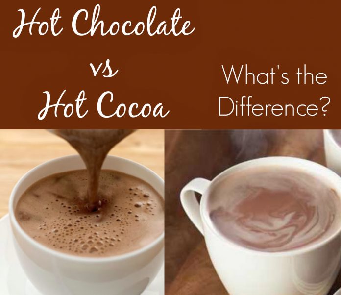 Hot Chocolate vs Hot Cocoa